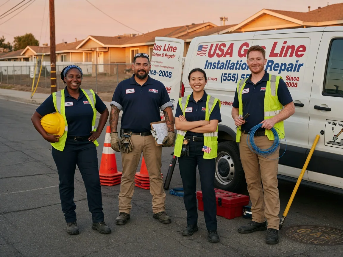 Gas Line Installation company in Sherrard, IL